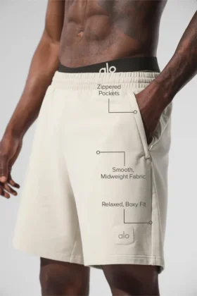 7″ Double Take-shorts – Bone
