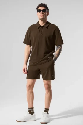 7" Double Take-shorts – Espresso