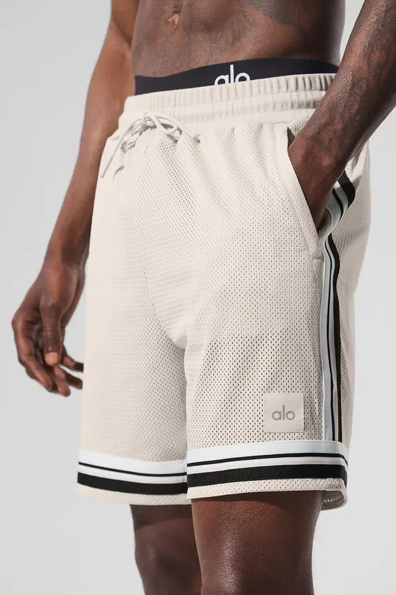 7" Key Mesh basketballshorts – Bone