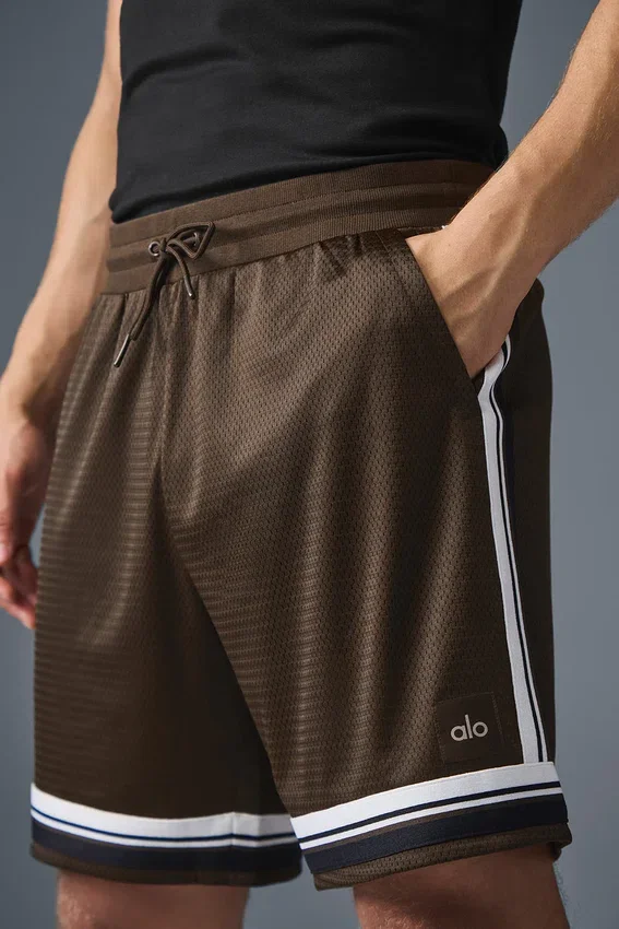 7" Key Mesh basketballshorts – Espresso