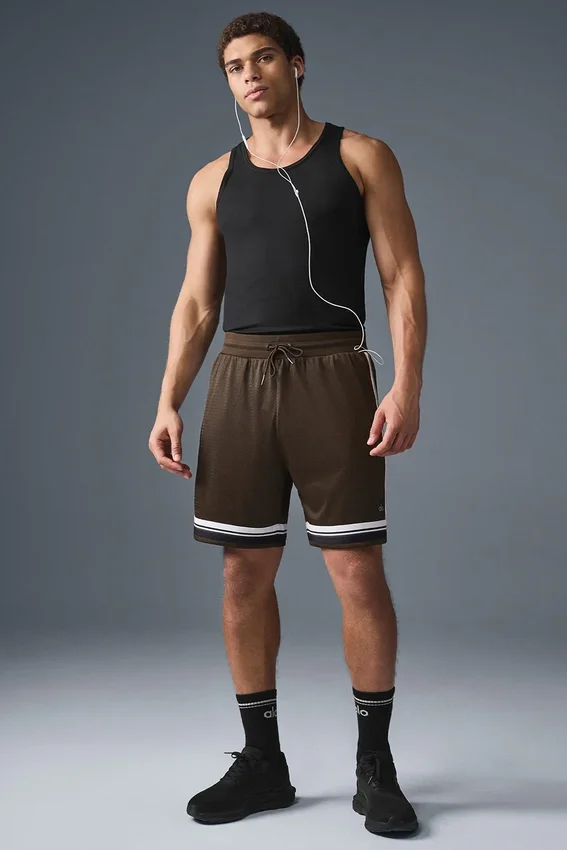 7" Key Mesh basketballshorts – Espresso