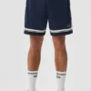 7" Key Mesh basketballshorts – marineblå