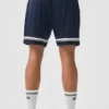 7" Key Mesh basketballshorts – marineblå