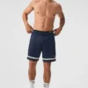 7" Key Mesh basketballshorts – marineblå