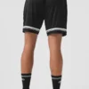 7" Key Mesh basketballshorts – svart