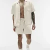 7" Linen Days Shorts – Bone