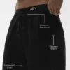 7" Linen Days-shorts – svart