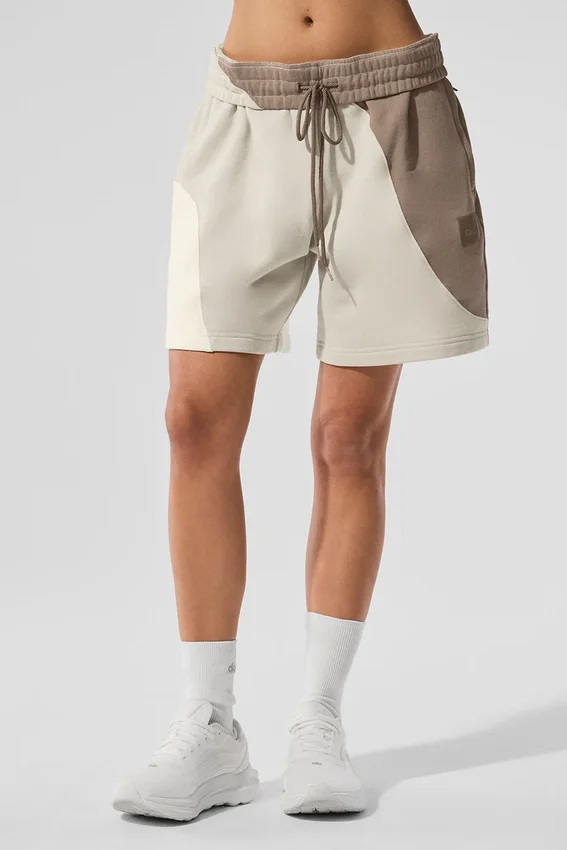 7" Make Waves-shorts – elfenben/bein/grus