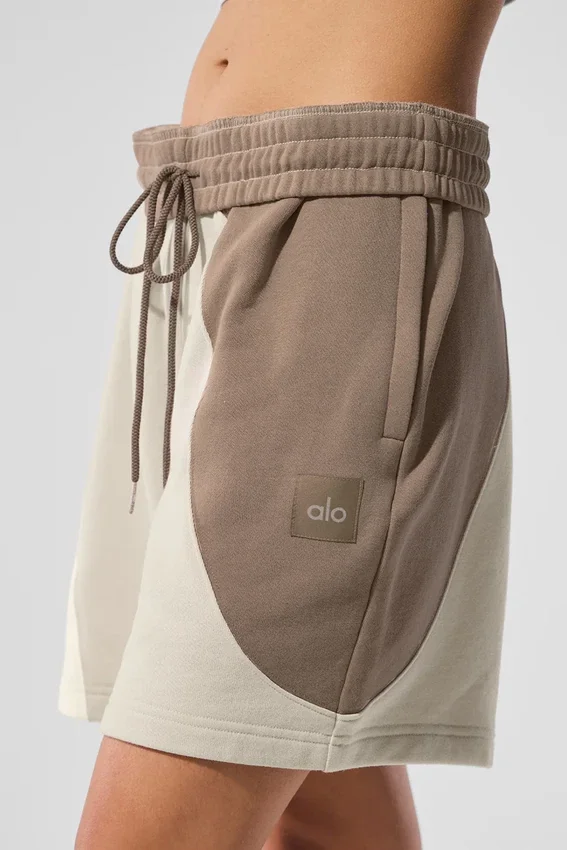 7" Make Waves-shorts – elfenben/bein/grus