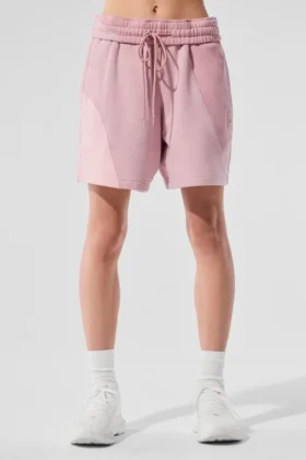 7" Make Waves-shorts – solnedgangsrosa tonet