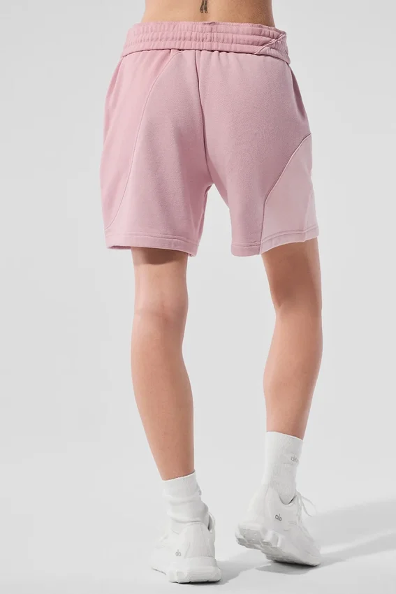 7" Make Waves-shorts – solnedgangsrosa tonet