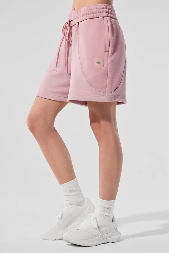 7" Make Waves-shorts – solnedgangsrosa tonet