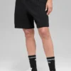 7" Pinstripe Shorts – svart pinstripe