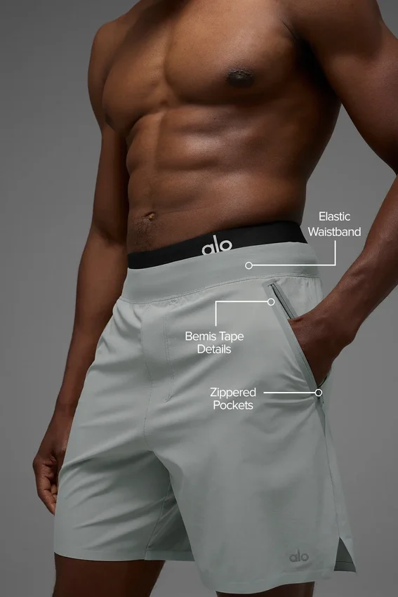 7" Repetition Pro Shorts – Lunar Grey