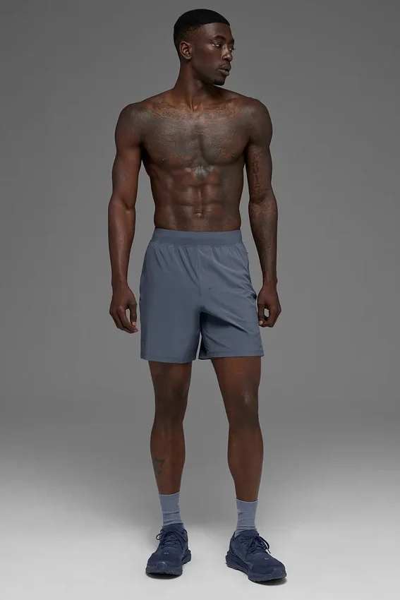 7" Repetition Shorts – Bluestone