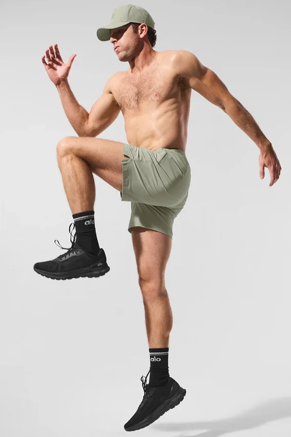 7" Repetition-shorts – Limestone