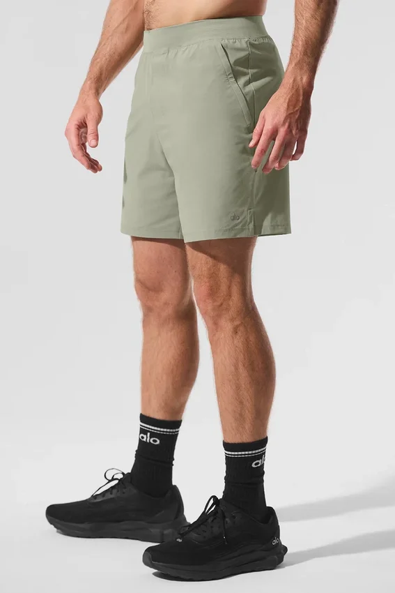 7" Repetition-shorts – Limestone