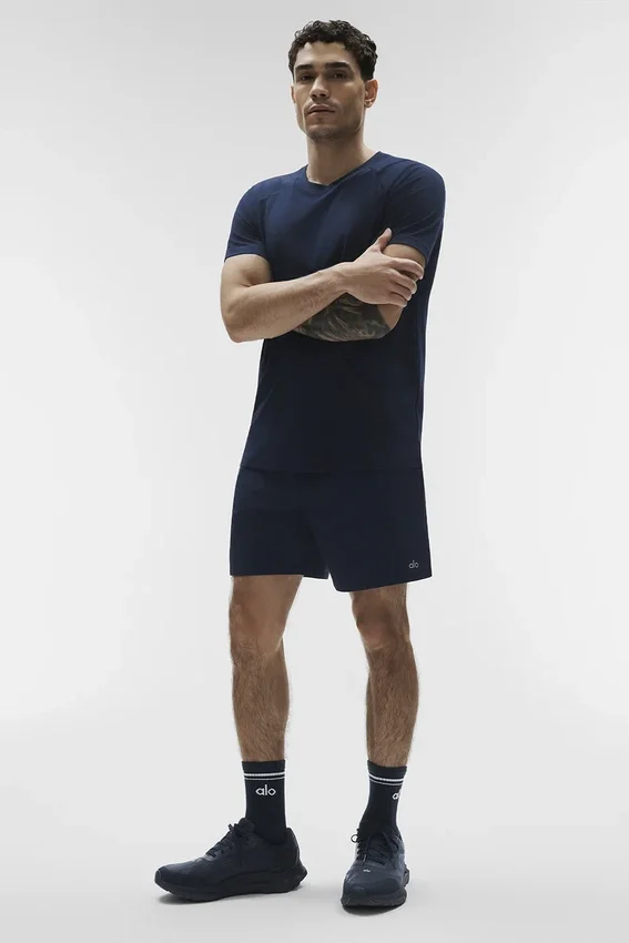 7" Repetition-shorts – Navy