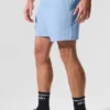 7" Repetition-shorts – Seashell Blue