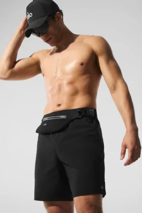 7" Repetition Shorts – Svart