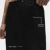 7" Satin Horizon-shorts – svart