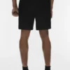 7" Satin Horizon-shorts – svart