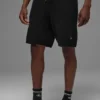 7" Sports Club Strikkegensere Knit Short – Black