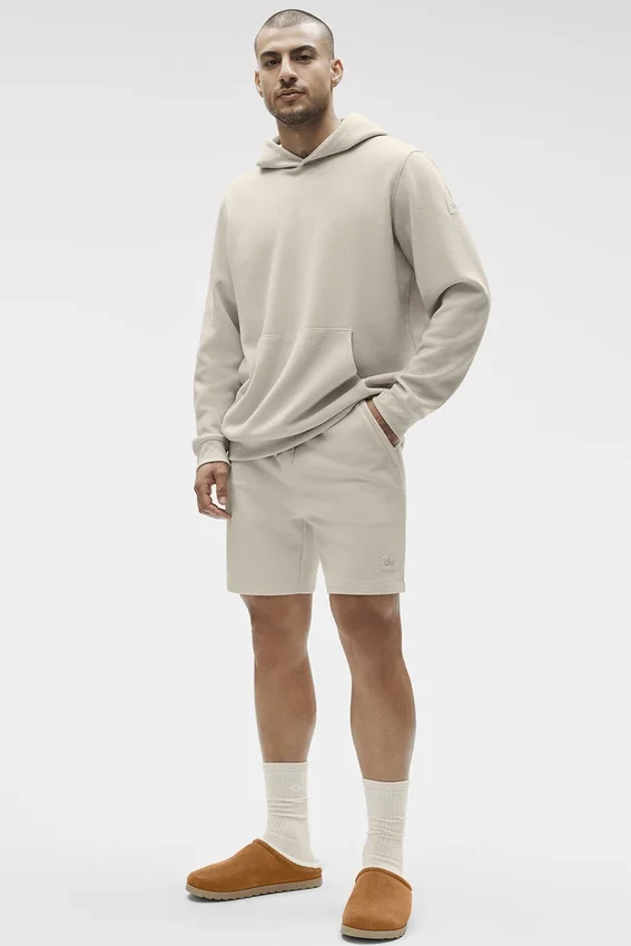 7" Waffle Lounge Shorts – Bone