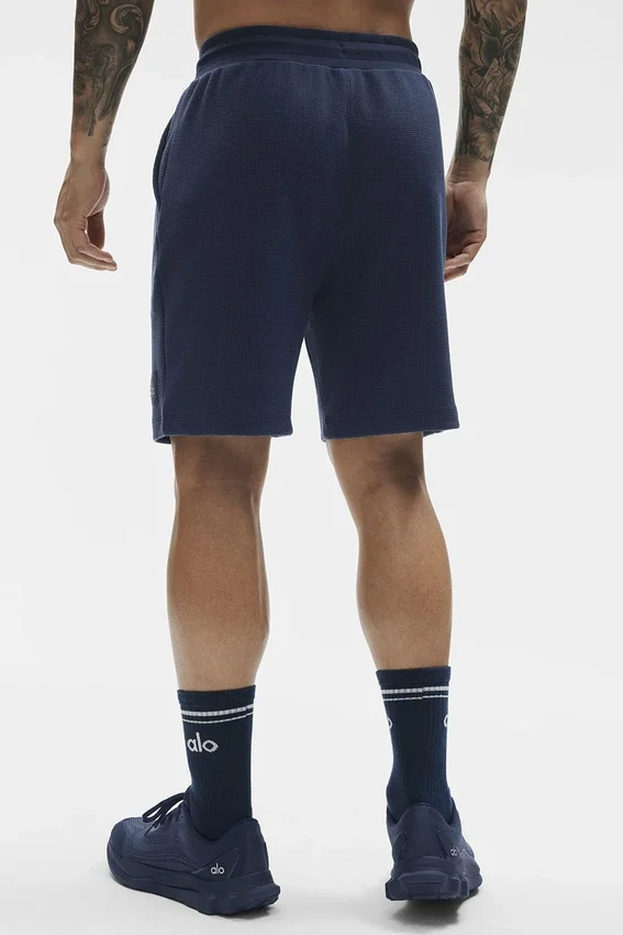7" Waffle Lounge Shorts – Navy