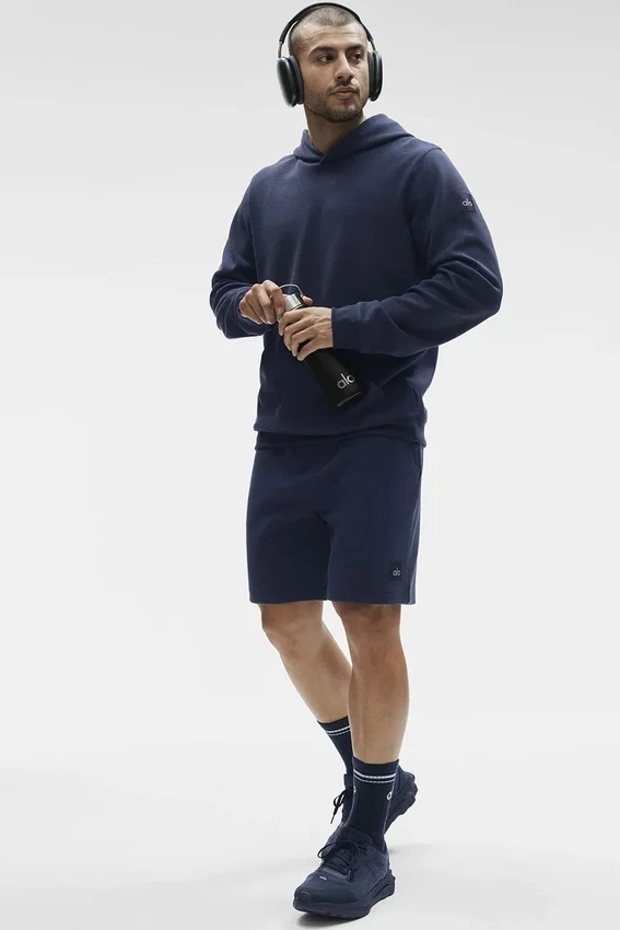 7" Waffle Lounge Shorts – Navy