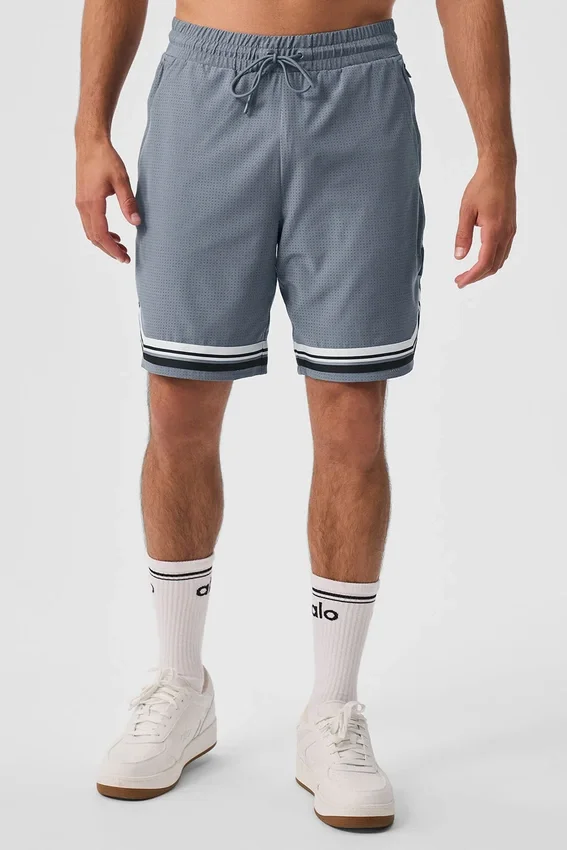 9" Traction Arena Shorts – stålgrå