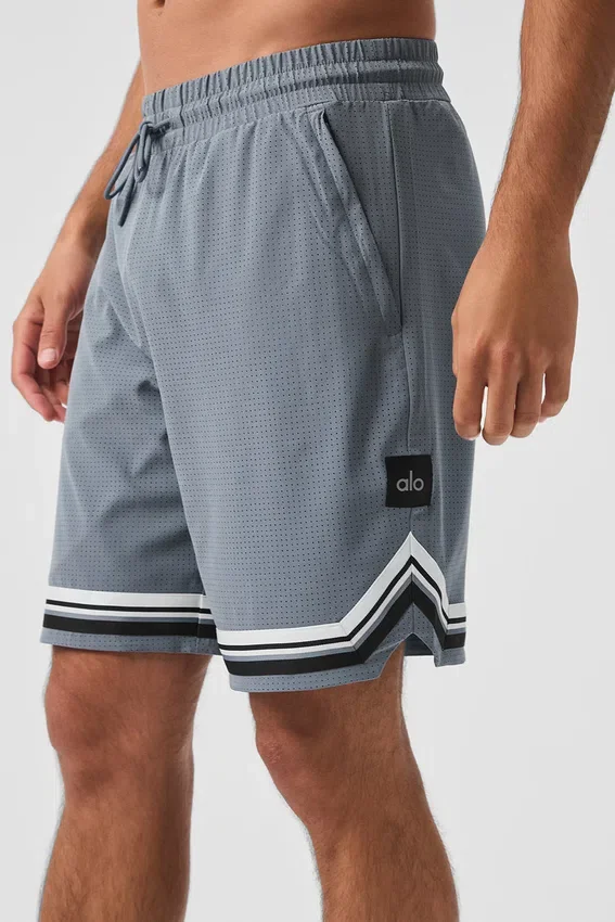 9" Traction Arena Shorts – stålgrå