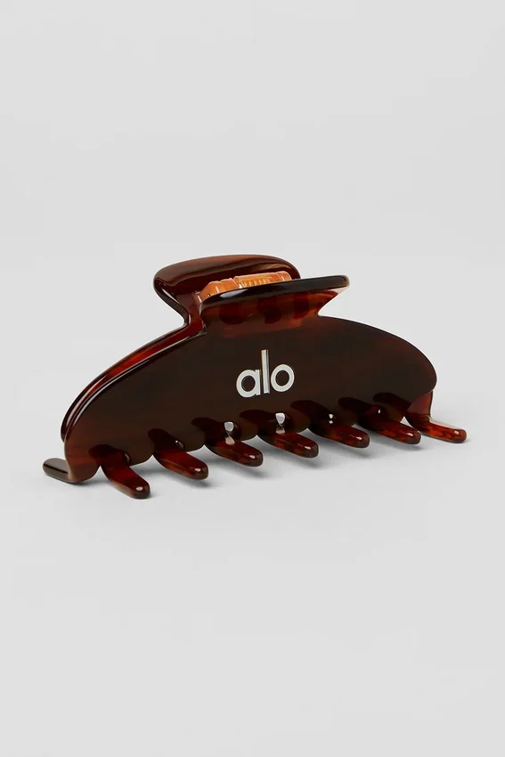 90'S Claw Clip – Brown Tortoise