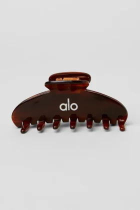 90’S Claw Clip – Brown Tortoise