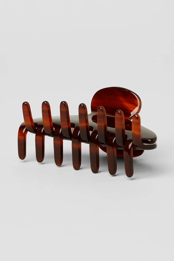 90'S Claw Clip – Brown Tortoise