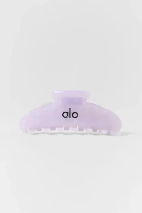 90’S Claw Clip – Lys Provence-blå marmor