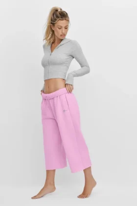 Accolade Cutoff-joggebukser – Candy Heart Pink