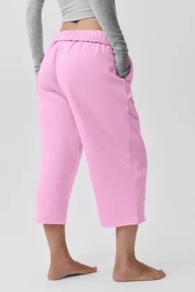 Accolade Cutoff-joggebukser – Candy Heart Pink