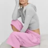 Accolade Cutoff-joggebukser – Candy Heart Pink