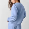 Accolade genser med rund hals – Light Provence Blue