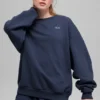 Accolade genser med rund hals – Navy