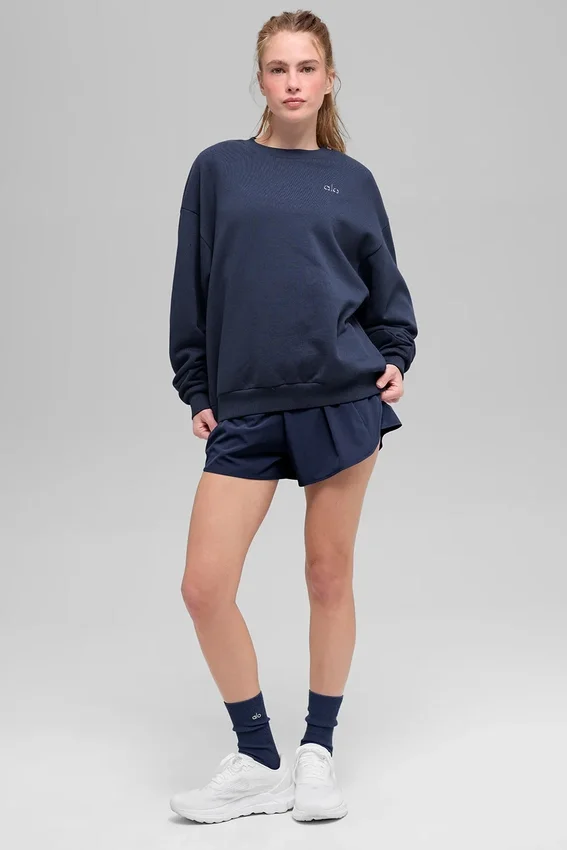 Accolade genser med rund hals – Navy