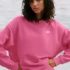 Accolade genser med rund hals – Paradise Pink