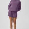 Accolade genser med rund hals – Plum Kiss
