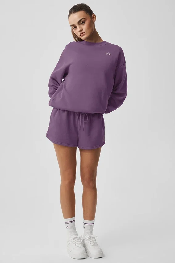 Accolade genser med rund hals – Plum Kiss