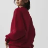 Accolade genser med rund hals – Summer Romance Red