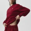 Accolade genser med rund hals – Summer Romance Red