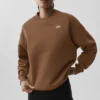 Accolade genser med rund hals – Sun Kissed Brown