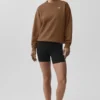 Accolade genser med rund hals – Sun Kissed Brown