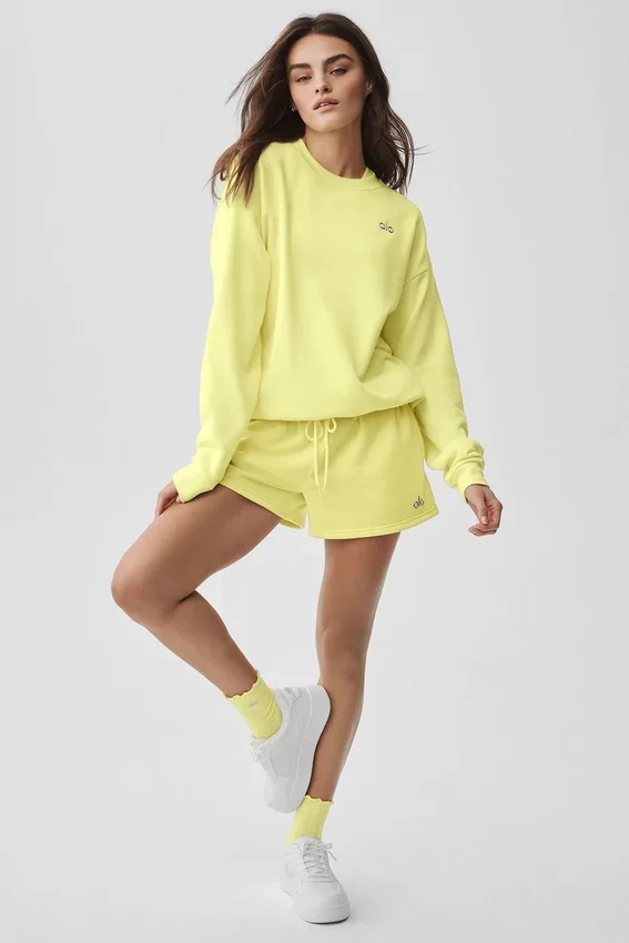 Accolade genser med rund hals – Sunshine